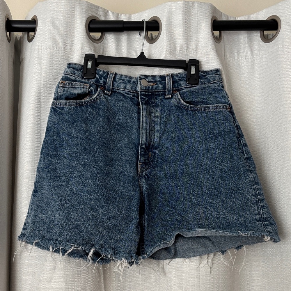 H&M Dark Blue Jean Shorts